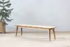  Product image 1 of the product “Outdoor Bench, made from Recycled teak wood, approx. 180cm Length ”