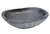  Product image 1 of the product “Round Pond, natural edge, approx 34 x 26 x 8cm. Made from Riverstone ”
