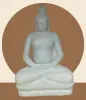  Product image 1 of the product “Seated Buddha made of Riverstone in Dhyana Position - gesture of meditation, H. 138 cm ”