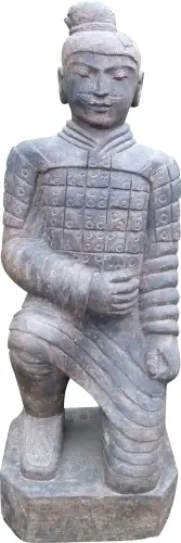 Product image of the product “Warrior kneeing, ca 150cm, antique finish ”