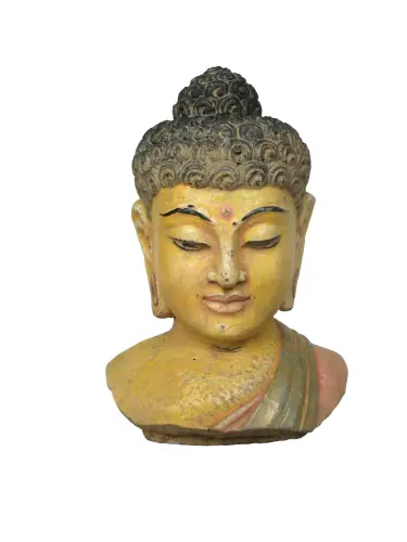 Product image of the product “Buddha Bust, 29 cm, handpainted ”