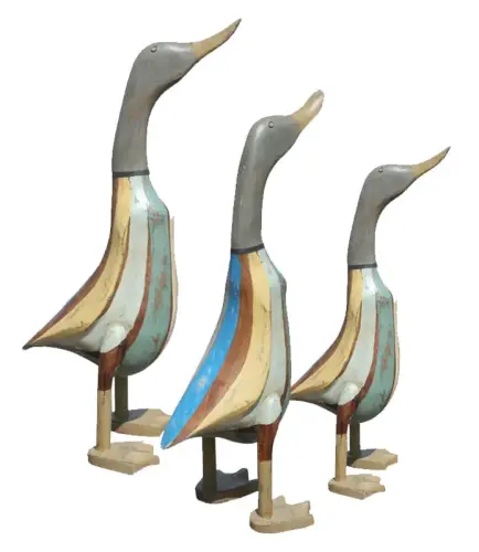 Product image of the product “17 x Bamboo duck, striped Carton with 9xS, 5xM, 3xL ”