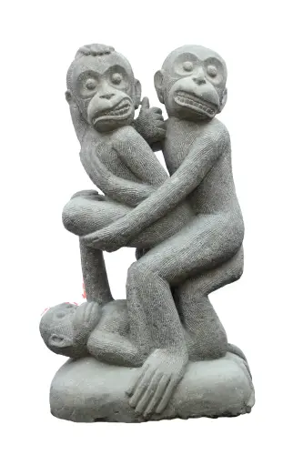 Product image of the product “3 monkeys having fun (A) ca 75cm height ”