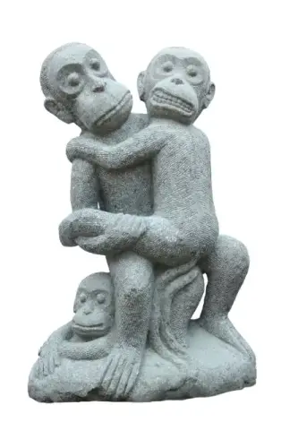 Product image of the product “3 monkeys having fun (B) ca 75cm height ”