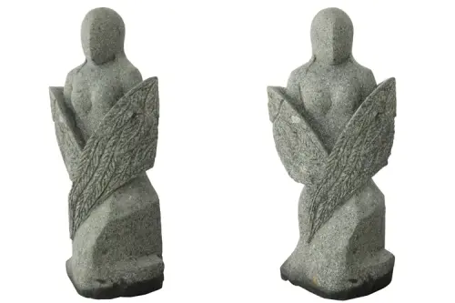 Product image of the product “seat angel, covered with wings, ca 60cm H ”