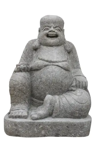 Product image of the product “Laughing Buddha, china style, in the sizes from 40cm to 100cm, Natural finish ”