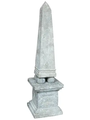 Product image of the product “Obelisque, 2 parts, basanite, in the sizes from 120 to 200cm ”