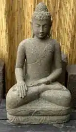 Product image of the product “Seated Buddha, in the sizes from 45cm to 200cm, Natural finish ”
