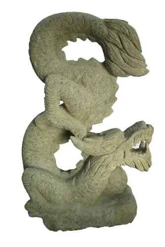 Product image of the product “Dragon tail up, Head ground, Height 105 cm ”