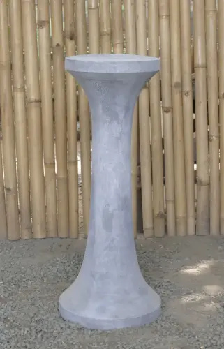 Product image of the product “Merapi - pedestal, tapered, smooth, Ø 28cm, 70cm H | cast stone ”