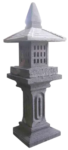 Product image of the product “Stone lantern lava, approx. 150cm height ”
