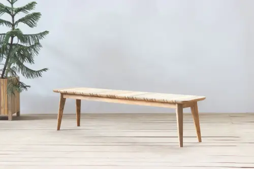 Product image of the product “Outdoor Bench, made from Recycled teak wood, approx. 180cm Length ”