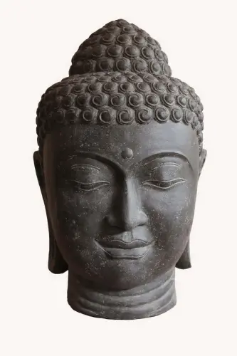 Product image of the product “Buddha head, in the sizes from 25cm to 150cm, Antique finish ”