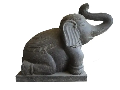 Product image of the product “Seated elephant - indian Style, 100cm length ”