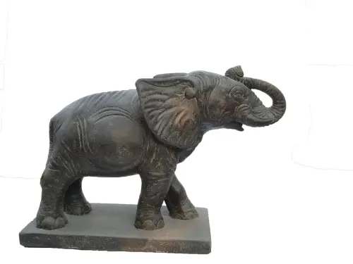 Product image of the product “Standing Elephant on base as water feature. 107cm length ”