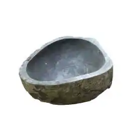 Product image of the product “Water basin made of river stone. Dia approx 61-69. Height 31-35 ”