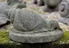  Product image 2 of the product “Lying snail on pedestal ”