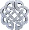 Product image 2 of the product “Callum - Plaque - Celtic motif, Ø 20cm | cast stone ”