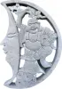 Product image 2 of the product “Yong - Half plaque - Chinese Buddha with Moon, Ø 30cm | cast stone ”