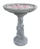  Product image 2 of the product “Set Bangkok – Bird Bath | 60 cm Height, Ø Bowl 50 cm | Casted Stone ”