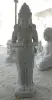  Product image 2 of the product “Standing Dewi Sri, position greetings turning the wheel , 170 cm high riverstone grey ”