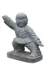  Product image 3 of the product “Standing Kung-Fu monk with glasses ”