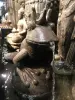  Product image 3 of the product “Frog king with crown sitting on a ball as a water feature. 55cm high. Painted in the color antique finish ”