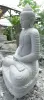 Product image 3 of the product “Seated Buddha made of Riverstone in Dhyana Position - gesture of meditation, H. 190 CM ”
