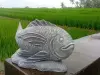  Product image 4 of the product “Dory - Fish, 41cm Length | cast stone ”