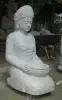  Product image 4 of the product “The sculpture is Princess of Bali (Seated Ladies) made from Riverstone, H. 93 cm ”