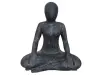  Product image 5 of the product “Sitting woman in yoga position - Lotus Position, in the sizes from 30 to 130cm, cast stone, antique finish ”