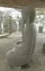  Product image 5 of the product “Seated Japanese Buddha made of Riverstone in Dhyana position - gesture of meditation, H. 150cm ”