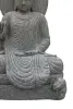  Product image 6 of the product “Seated Buddha with cloak and relief, Indian, 115 cm H ”