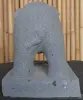  Product image 7 of the product “Standing elephant made of Riverstone about 45cm length ”