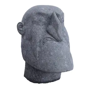  Product image 1 of the product “III Head Xerox 60cm H Natural stone (Basanit), stonemasonry ”