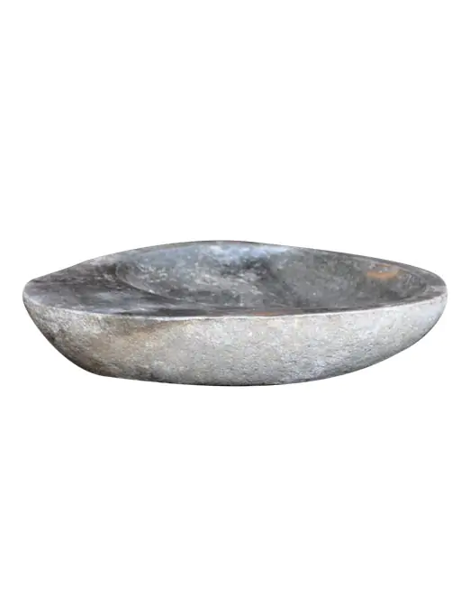  Product image 1 of the product “Stone bowl (bird bath), circular hollow, size S ”