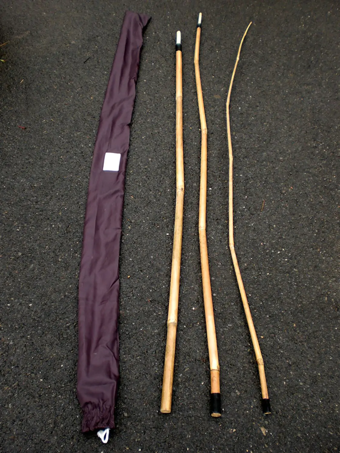  Product image 1 of the product “Bamboo stick for Bali Flag, 550cm Plug-in system in satin pouch ”