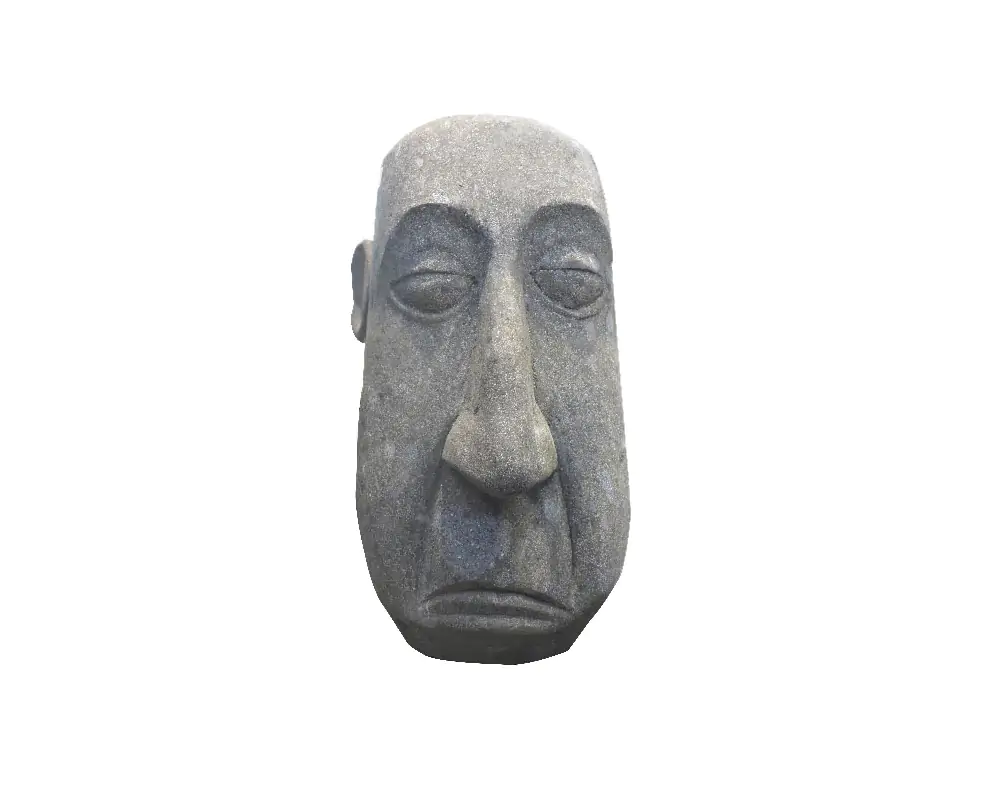  Product image 1 of the product “Head Doctore 60cm H Natural stone (Basanit), stonemasonry ”
