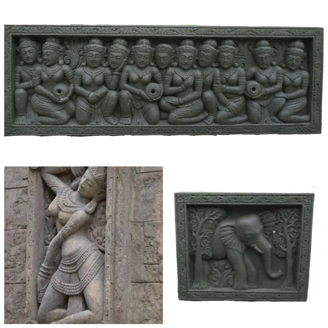  Product image 1 of the product “Relief Figures in rect frame, in various motive, sizes from 70cm to 150cm, Natural finish ”