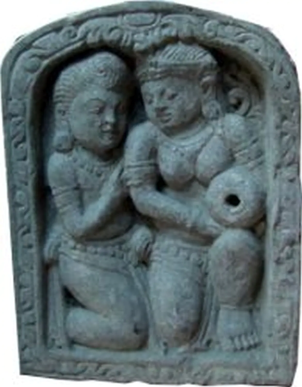  Product image 1 of the product “Relief Figures in round frame, 50x40cm ”