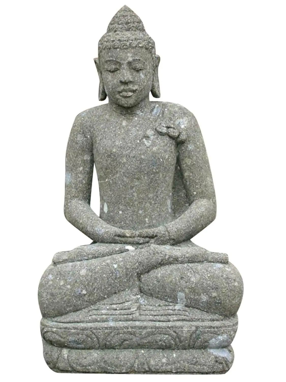  Product image 1 of the product “Seated Buddha, Indian Style in meditation, in the sizes from 60cm to 200cm, Natural finish ”