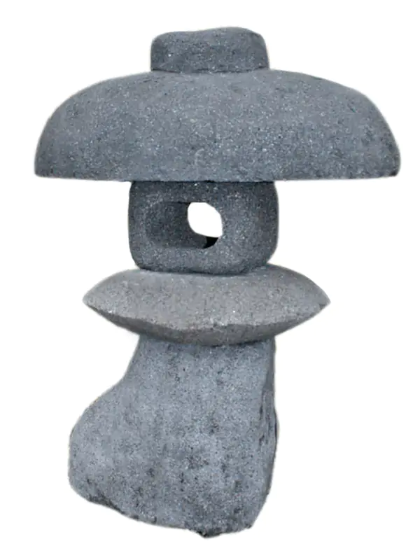  Product image 1 of the product “Lava stone lantern, multi-piece, approx. 40cm height ”