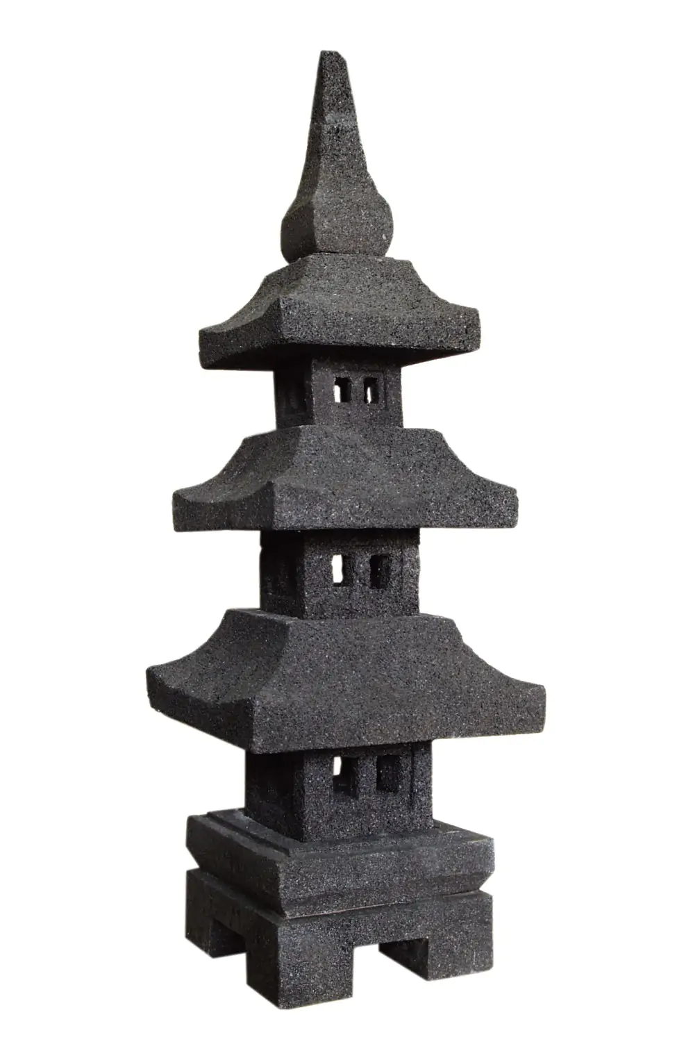  Product image 1 of the product “Japanese stone lantern lava stone, multi piece, sizes 80cm and 110cm ”