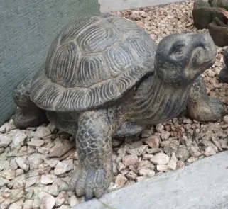  Product image 1 of the product “TURTLE about 44 cm Height, Made of Fibre Cement ”