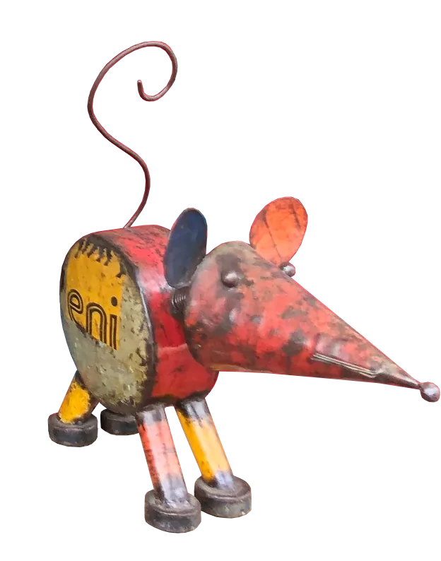 Product image 1 of the product “Mouse medium 26 cm Height, metal art. ”