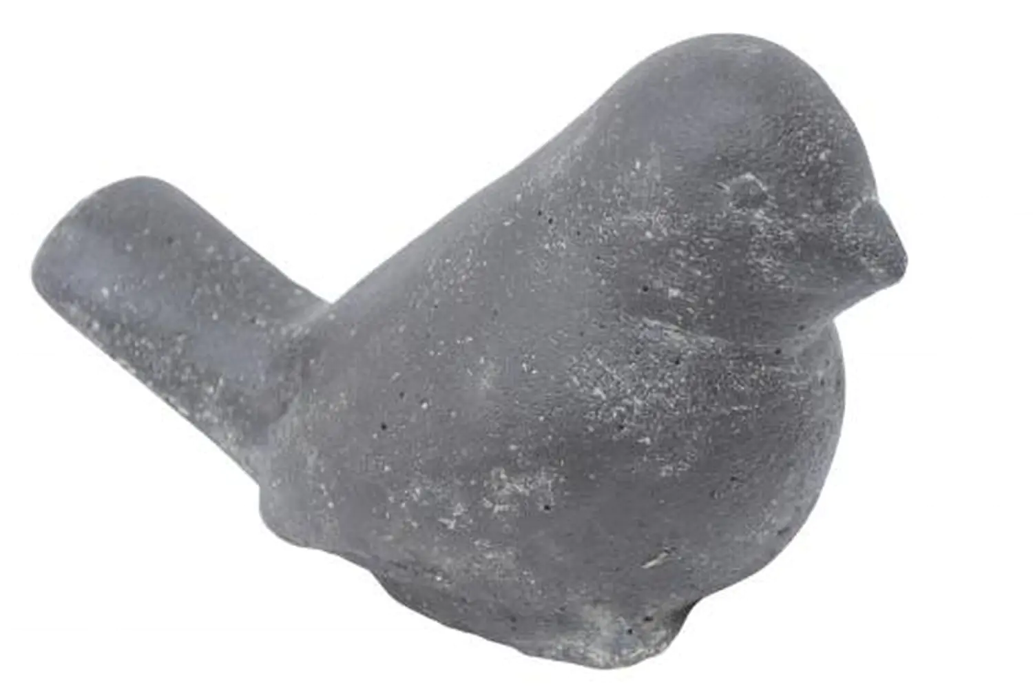  Product image 1 of the product “Seated small bird. 18 x 9 x 12cm. Stone cast, handcrafted & coloured ”