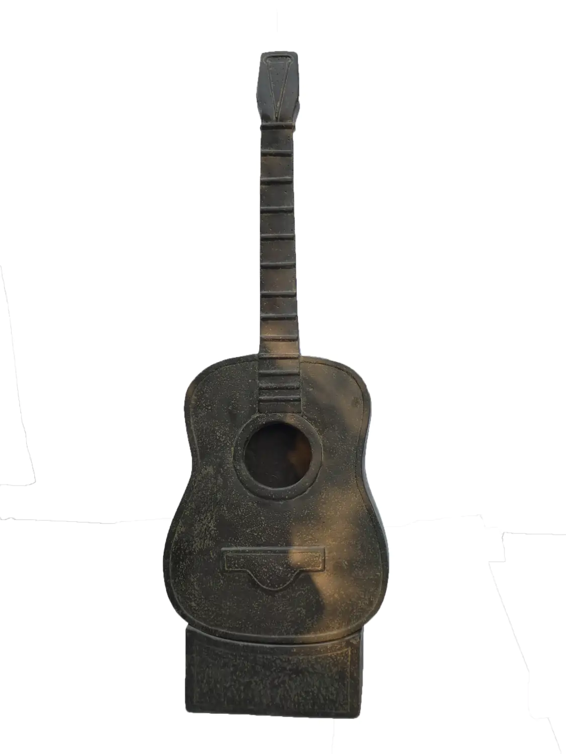  Product image 1 of the product “Guitar with stand made of cast stone, 140 cm high ”