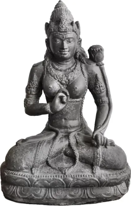  Product image 1 of the product “Sitting Dewi Tara, 72cm height, Antique finish ”