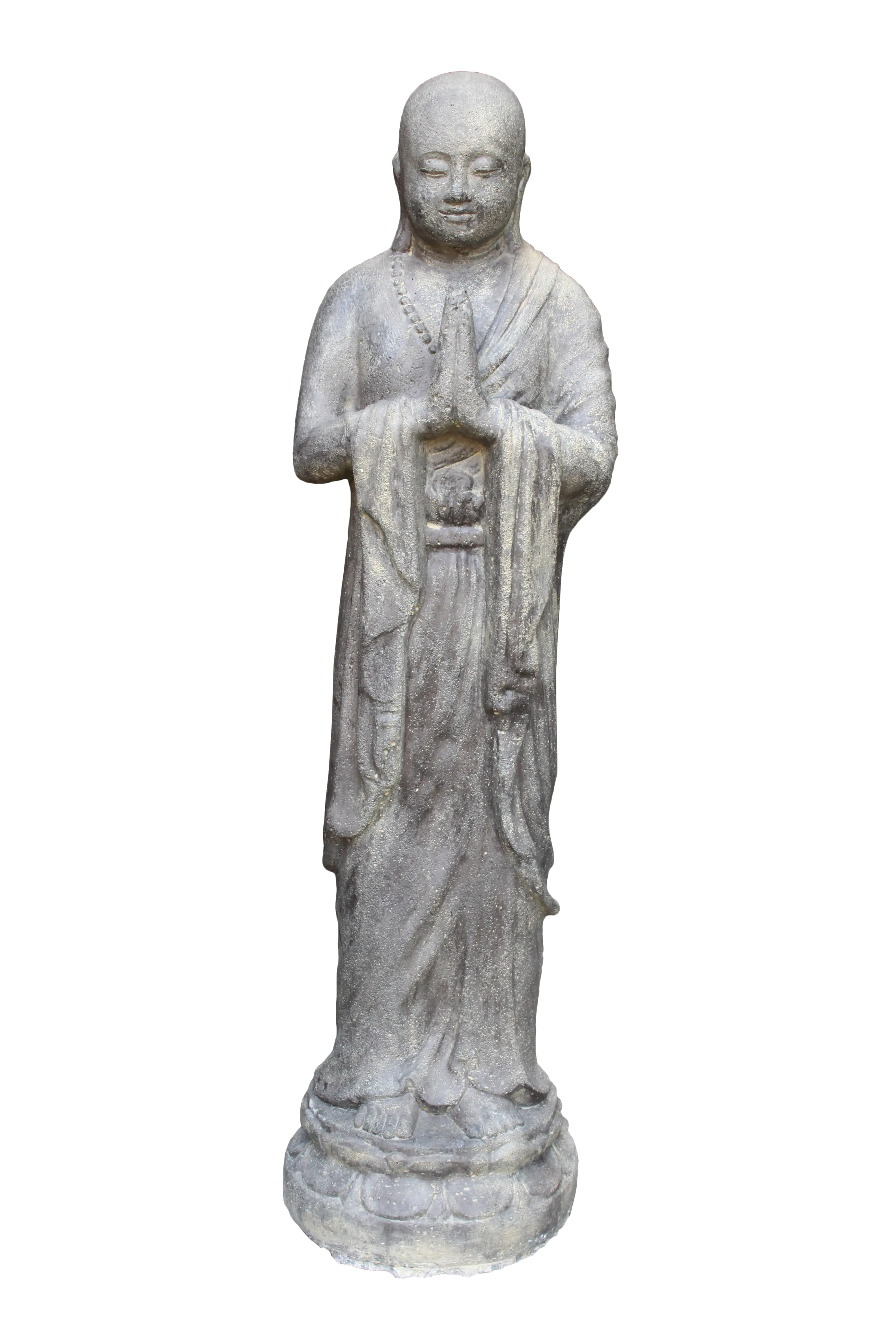  Product image 1 of the product “Monk standing, cast stone, in the sizes from 125cm to 175cm ”