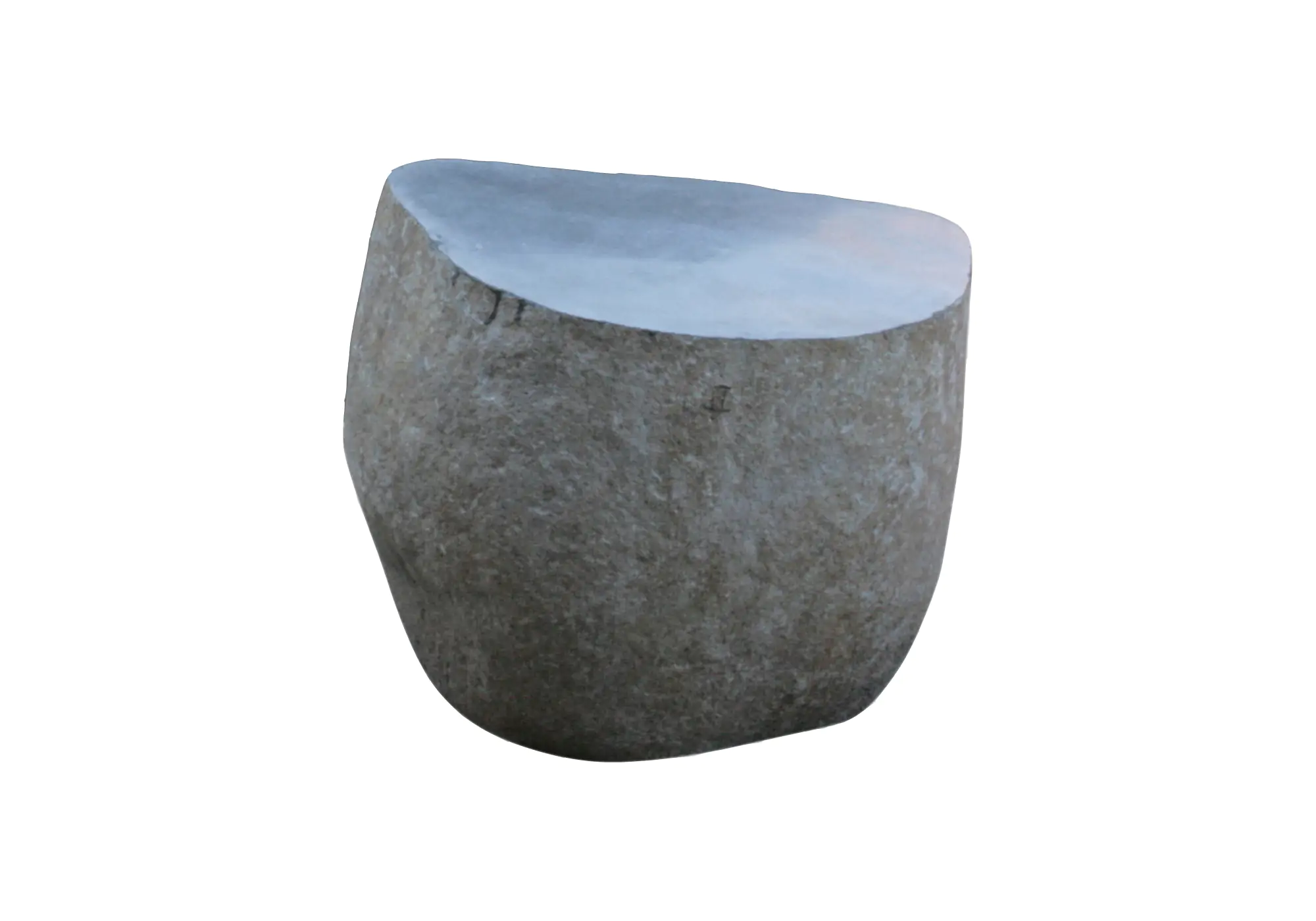  Product image 1 of the product “Solid stone stool, polished surface, 50 cm ”